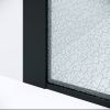 Душевая перегородка Niagara Nova NG-781-12BLACK 120х200 стекло матовое профиль черный
