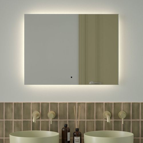 Зеркало с подсветкой Defesto GLOW DF 2507RH 80х60 подвесное - фото 3