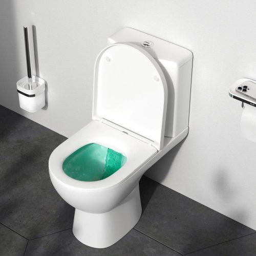 Унитаз напольный с бачком Am.Pm Sunny C85C8600SC белый с сиденьем микролифт безободковый каскадный смыв - фото 3