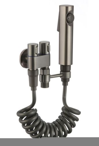 Гигиенический душ со смесителем Fmark FS-FXQ02Q серый - фото 2