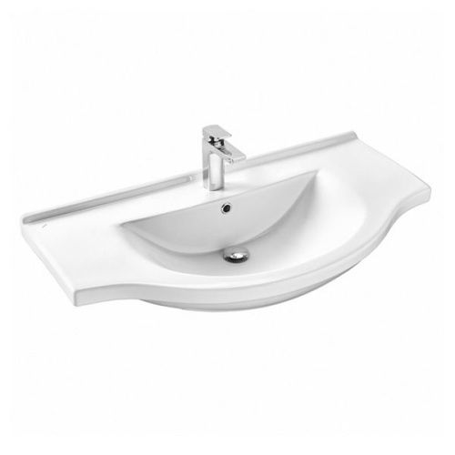 Тумба с раковиной Comforty Сочи 00004134582CF 100х50 напольная цвет белый - фото 3