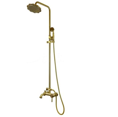 Душевая стойка Bronze de Luxe 10124F настенная цвет бронза - фото 2