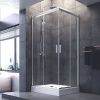 Душевой уголок Am.Pm Gem W90G-404-100280-MT 100х80 стекло прозрачное профиль хром без поддона