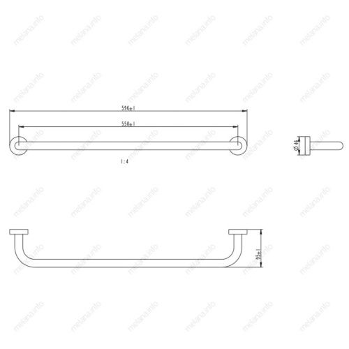 Полотенцедержатель Melana 866001 - фото 2