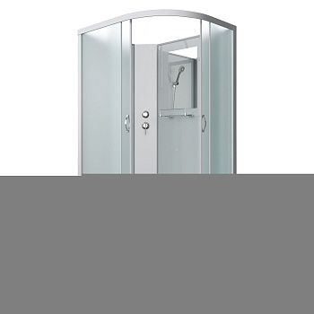 Душевая кабина Niagara Classic 23101424LBK 120х80 асимметричная без крыши ориентация левая