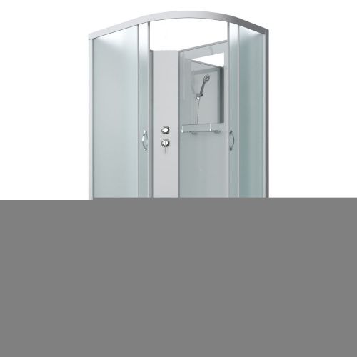 Душевая кабина Niagara Classic 23101424LBK 120х80 асимметричная без крыши ориентация левая