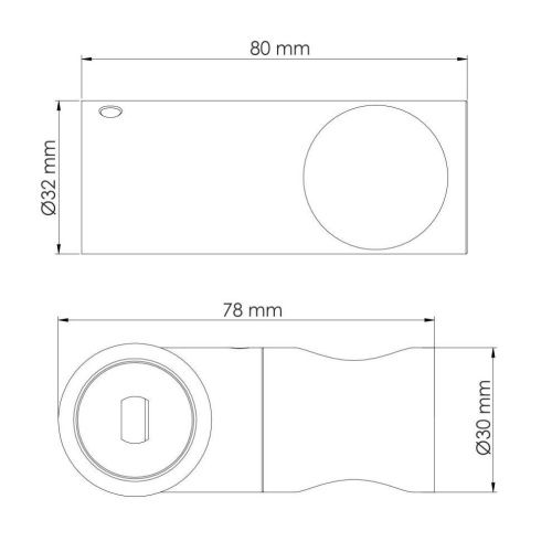 Держатель для душа Wasserkraft A325 оружейная сталь - фото 3