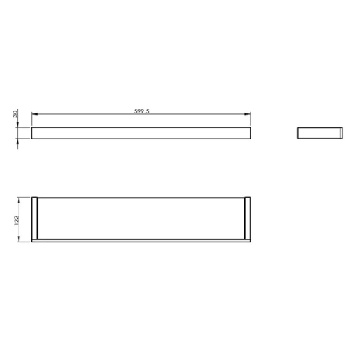 Полка Langberger Accessories 36051A - фото 2