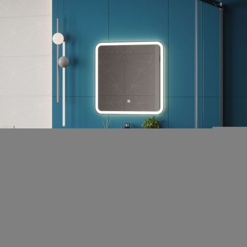 Тумба под раковину Onika Айленд 107063 70х50 подвесная цвет белый - фото 5