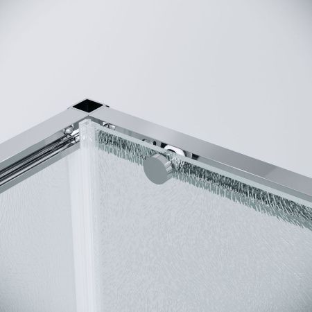 Душевой уголок Grossman Galaxy 120.K33.01.1380.10.02 130х80 стекло текстурное профиль хром без поддона