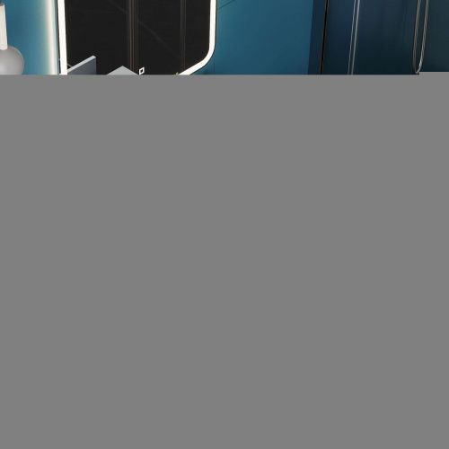 Тумба под раковину Onika Айленд 107063 70х50 подвесная цвет белый - фото 4