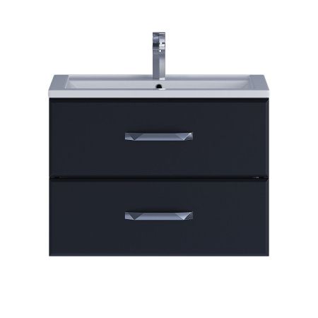 Тумба под раковину Uperwood Foster 291020516 70х50 подвесная цвет черный