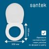 Крышка сиденье для унитаза Santek Бореаль 1WH301949
