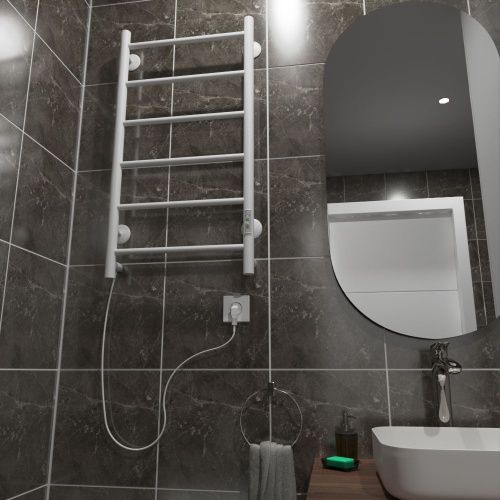 Полотенцесушитель электрический Тругор Аспект Пэк сп АспектПэксп1/8040белВГП 45х80 белый - фото 2