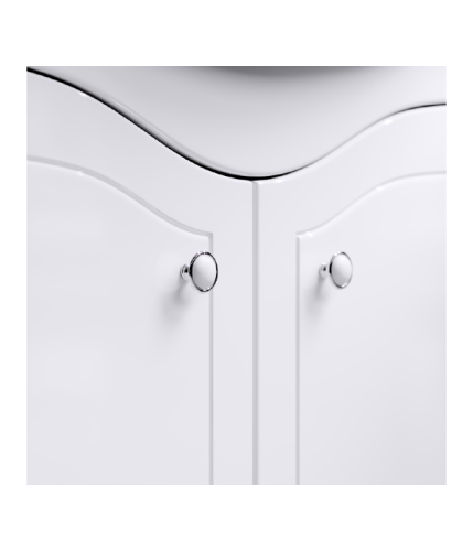 Тумба под раковину Aqwella Y FR0108 80х30 подвесная цвет белый - фото 3