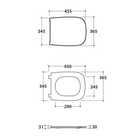 Крышка сиденье для унитаза Globo Genesis GN022BI bi/cr