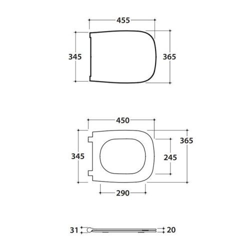 Крышка сиденье для унитаза Globo Genesis GN022BI bi/cr - фото 2