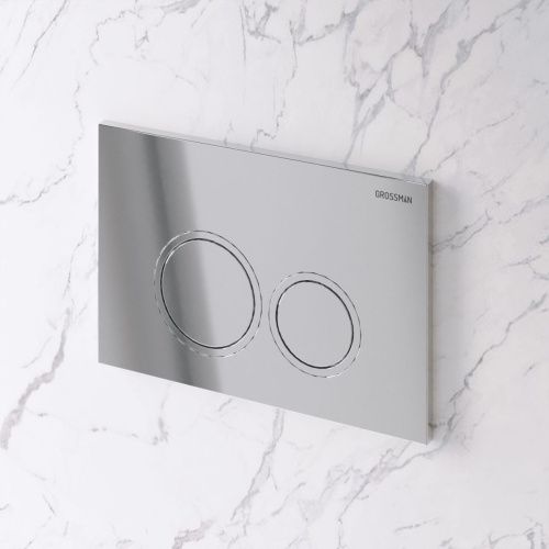 Клавиша смыва механическая Grossman Galaxy 700.K31.01.100.100 цвет хром - фото 3