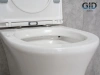 Унитаз подвесной Gid Concavo 62232Y белый с сиденьем микролифт безободковый смыв торнадо