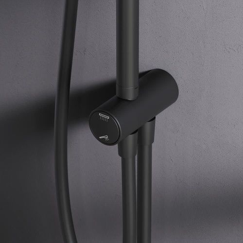 Душевая стойка Am.Pm Like F0780022 настенная цвет черный - фото 4