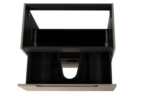 Тумба под раковину Visobath Kyoto 76350/Quarzo 80х50 подвесная цвет серый - фото 5