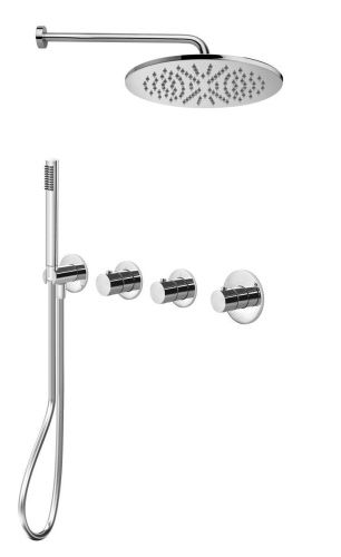 Душевая система Paffoni Modular Box KITMB000CRKING встраиваемая в стену цвет хром