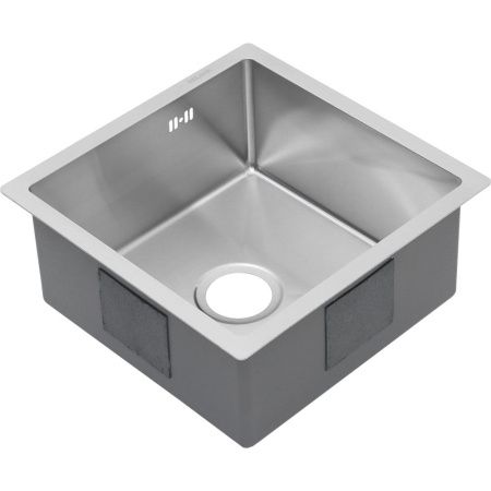 Кухонная мойка Melana ProfLine MLN-R4444H 45х45 цвет серый поверхность матовая