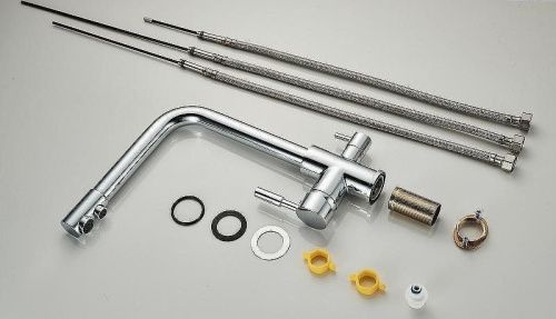 Смеситель для кухни ALMAes Izer AS-875-06 на мойку хром - фото 3