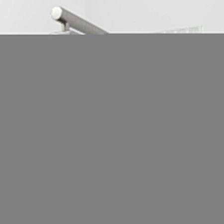 Душевая перегородка Wasserkraft Rur 30W 30W39BN-FL 90х200 стекло рифленое профиль никель