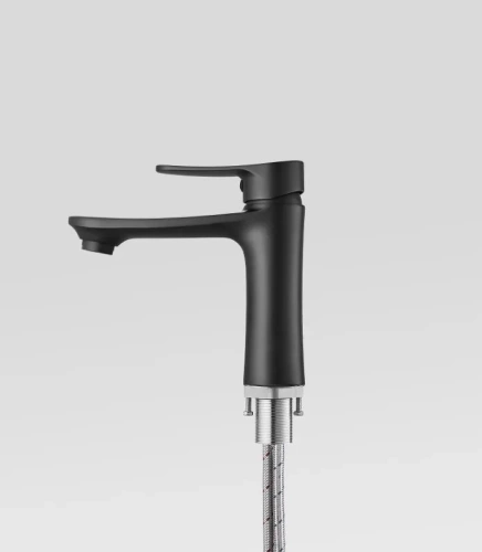 Смеситель Arrow AG4106MB на раковину черный - фото 3