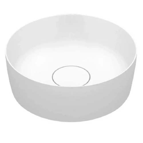 Раковина Riho RОUND W024001105 40х40 накладная цвет белый