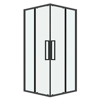 Душевой уголок Grossman Cosmo 300.K33.02.9090.42.00 90х90 стекло прозрачное профиль графит без поддона