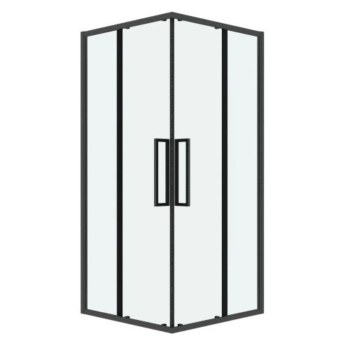 Душевой уголок Grossman Cosmo 300.K33.02.9090.42.00 90х90 стекло прозрачное профиль графит без поддона