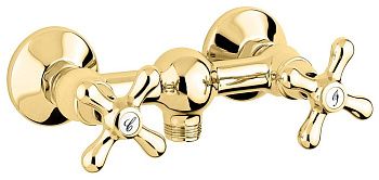 Смеситель для душа Emmevi Deco Classic 12002/OR настенный золото