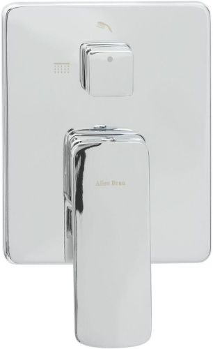 Смеситель для ванны с душем Allen Brau Infinity 5.21014-00 встраиваемый в стену хром - фото 3