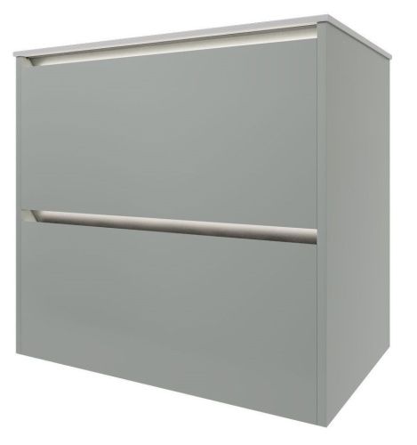 Тумба под раковину Allen Brau Activity 1.34011.PWM 70х50 подвесная цвет зеленый - фото 2