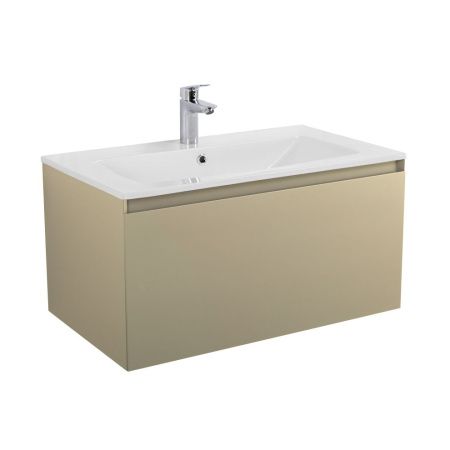 Тумба под раковину Art&Max Latina AM-Latina-800-1C-SO-BGM 80х50 подвесная цвет бежевый