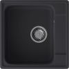 Кухонная мойка Granfest Quarz 48 черный 50х50 цвет черный поверхность матовая