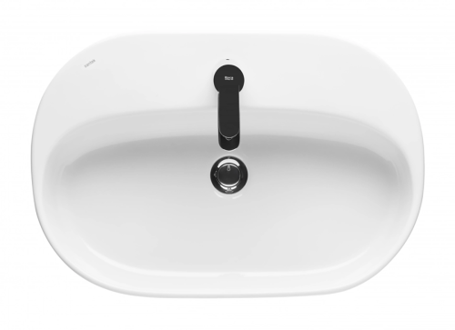 Раковина мебельная керамическая Santek Одри Round 62 1.WH50.1.710 60х40 накладная цвет белый 1 отверстие под смеситель - фото 3