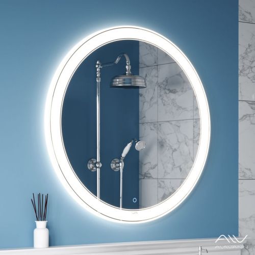 Зеркало с подсветкой Alavann Solis ALV0117009 80х80 подвесное - фото 2