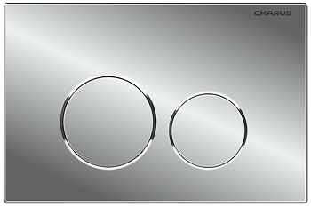 Клавиша смыва механическая CHARUS Spazio FP.330.21.01 цвет хром