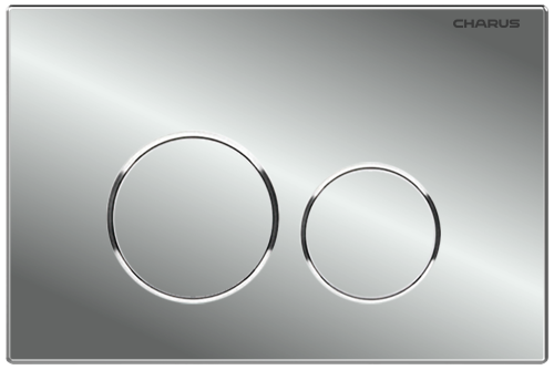 Клавиша смыва механическая CHARUS Spazio FP.330.21.01 цвет хром