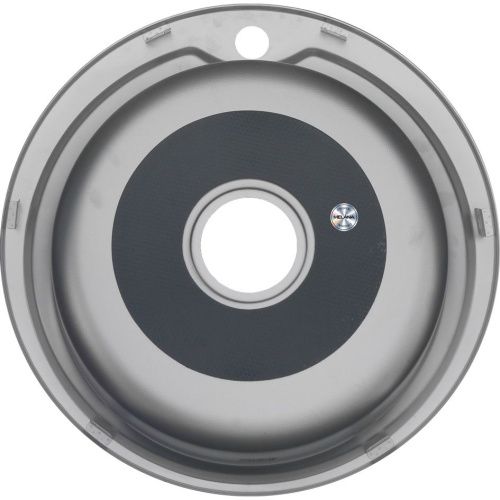 Кухонная мойка Melana 101D t (*12) 50х50 цвет хром - фото 3