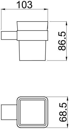 Стакан + держатель Allen Brau Infinity 6.21002-00 - фото 3