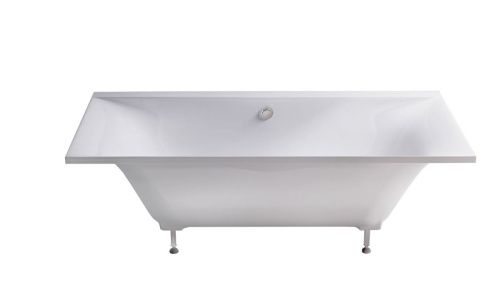 Ванна из литьевго мрамора Astra-Form Геркулес 01010016 190х90 пристенная прямоугольная с ножками - фото 3