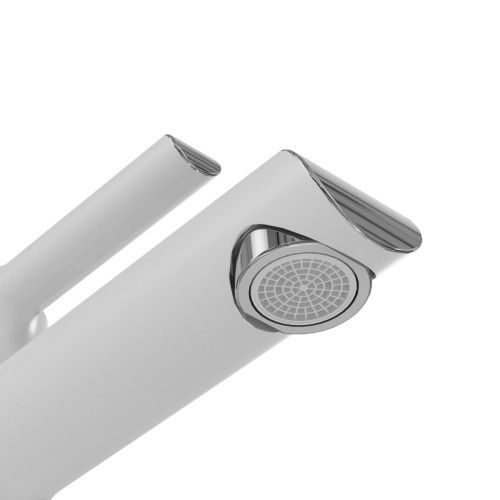 Смеситель Grossman Alba 510.K35.06.100/000 на раковину хром/белый - фото 3