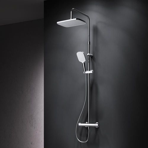 Душевая стойка Am.Pm Func F078F400 настенная цвет хром с термостатом