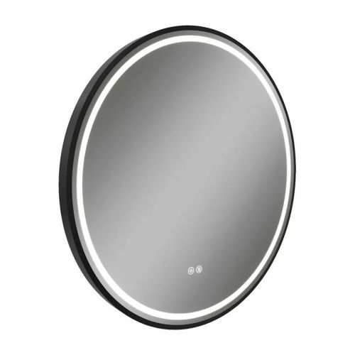 Зеркало с подсветкой и антизапотевателем Maretti Elena EA1480R03EL 80х80 подвесное - фото 4