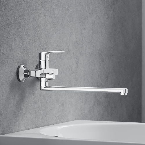 Смеситель для ванны и душа Damixa Eclipse 2.0 489000000 настенный хром - фото 3