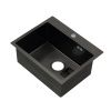 Кухонная мойка Melana ProfLine D5343HB графит 55х45 цвет серый поверхность полированная